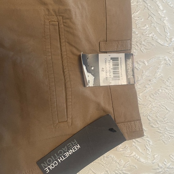 Nwt Kenneth Cole camel bermuda size 42 - Picture 5 of 6
